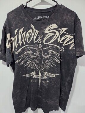 Silver Star Rashad Evans Signature Series MMA t-shirt size Large
